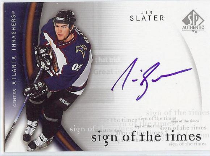 (image for) 2005-06 SP Authentic Sign of the Times #JS Jim Slater