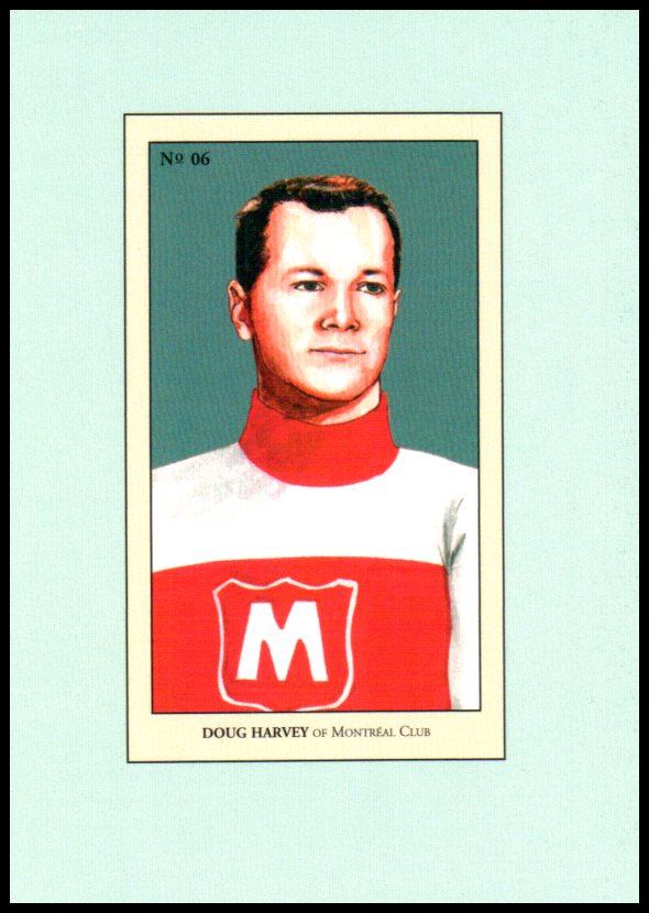 (image for) 2010-11 ITG 100 Years of Card Collecting #6 Doug Harvey