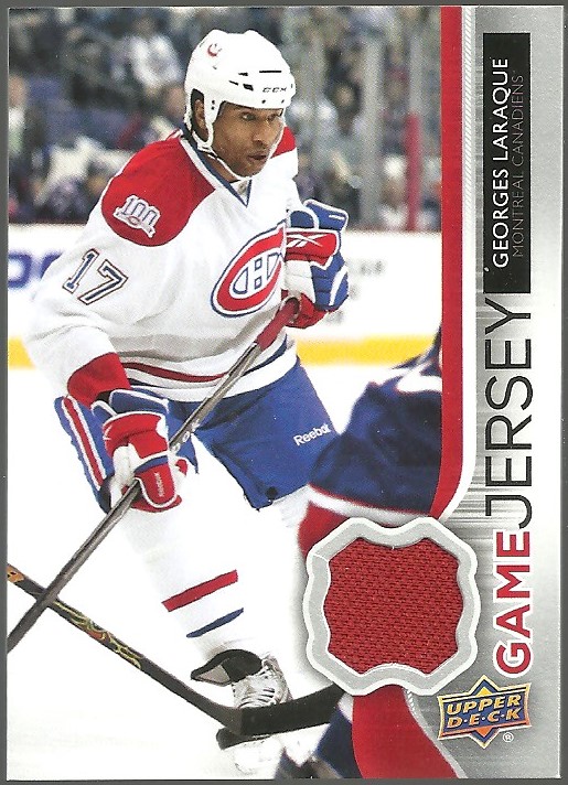 (image for) 2014-15 Upper Deck Game Jerseys #GJGE Georges Laraque Series 1