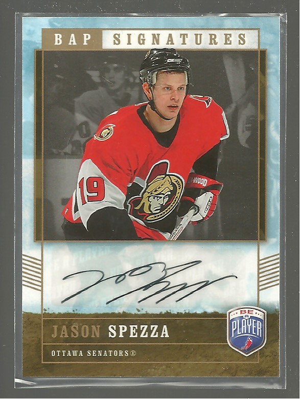 2006-07 Be A Player Signatures #SP Jason Spezza AUTO (image for) 2006-07 Be A Player Signatures #SP Jason Spezza AUTO