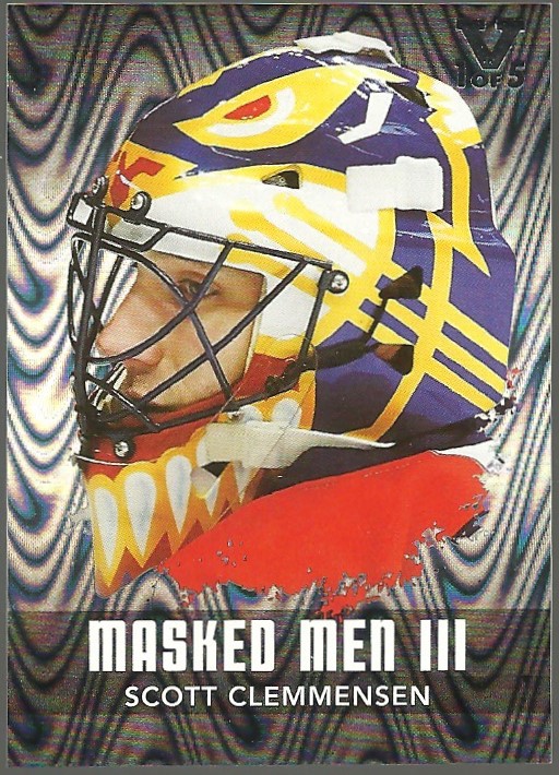 (image for) 2010-11 Between The Pipes Masked Men Silver #MM14 S. Clemmensen