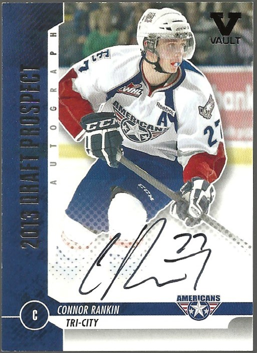 2012-13 ITG Draft Prospects Autographs #ACR Connor Rankin (image for) 2012-13 ITG Draft Prospects Autographs #ACR Connor Rankin