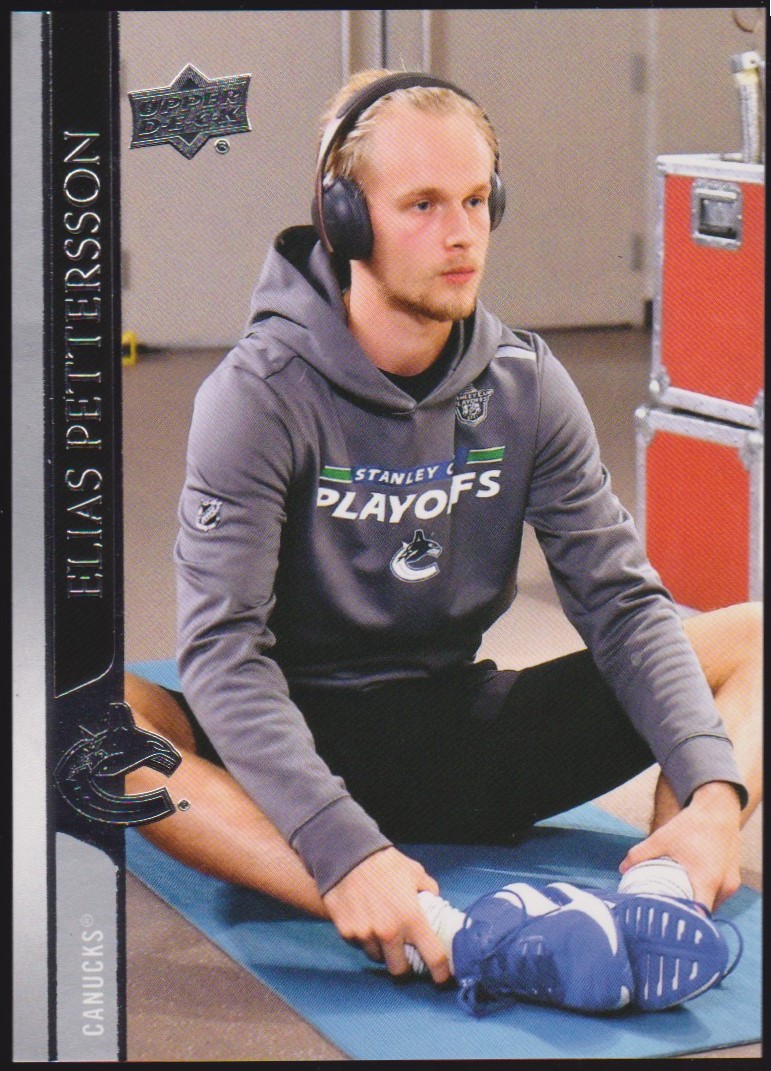 (image for) 2020-21 Upper Deck Street Clothes Variation #426 Elias Pettersson