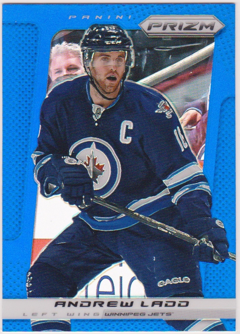 2013-14 Panini Prizm Prizms Blue #195 Andrew Ladd (image for) 2013-14 Panini Prizm Prizms Blue #195 Andrew Ladd