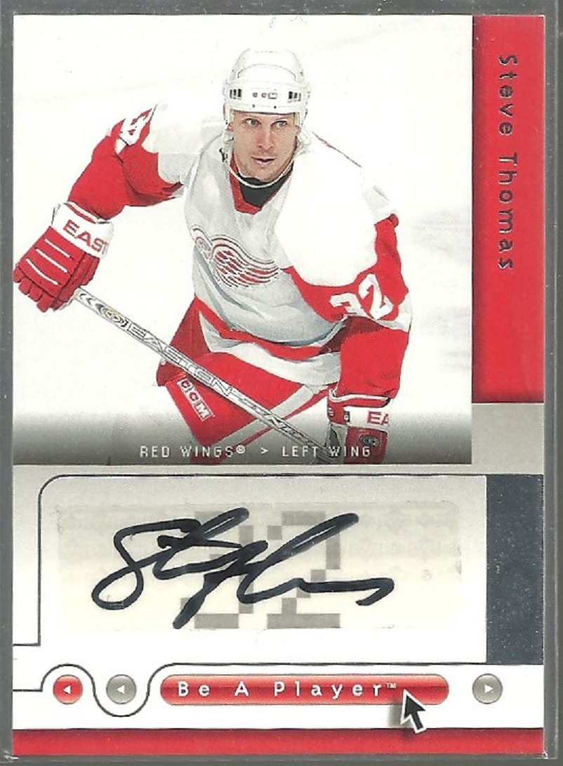 (image for) 2005-06 Be A Player Signatures #TO Steve Thomas AUTO