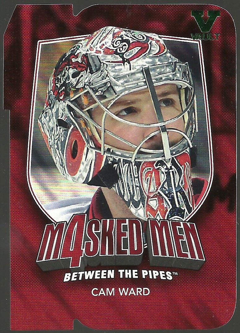 (image for) 2011-12 Between The Pipes Masked Men Ruby #MM49 Cam Ward