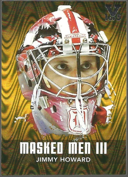 (image for) 2010-11 Between The Pipes Masked Men III Gold #MM24 Jimmy Howard