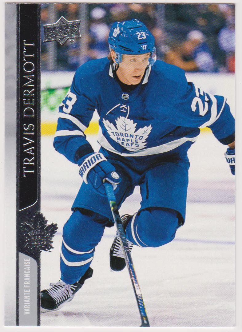 2020-21 Upper Deck French #417 Travis Dermott (image for) 2020-21 Upper Deck French #417 Travis Dermott