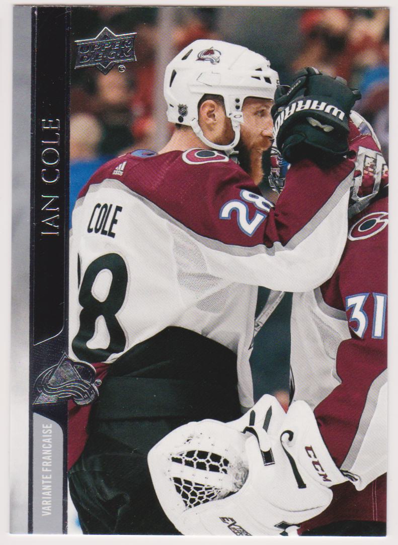 2020-21 Upper Deck French #299 Ian Cole (image for) 2020-21 Upper Deck French #299 Ian Cole