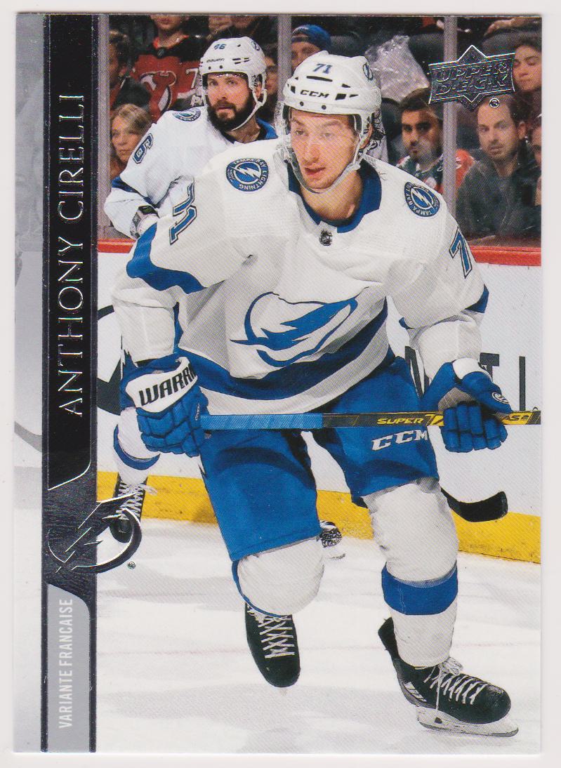 2020-21 Upper Deck French #409 Anthony Cirelli (image for) 2020-21 Upper Deck French #409 Anthony Cirelli