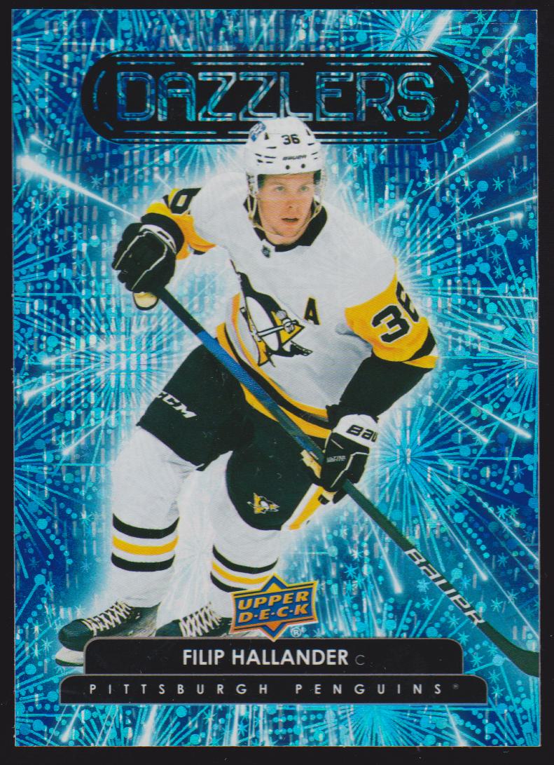 (image for) 2022-23 Upper Deck Dazzlers Blue #DZ56 Filip Hallander