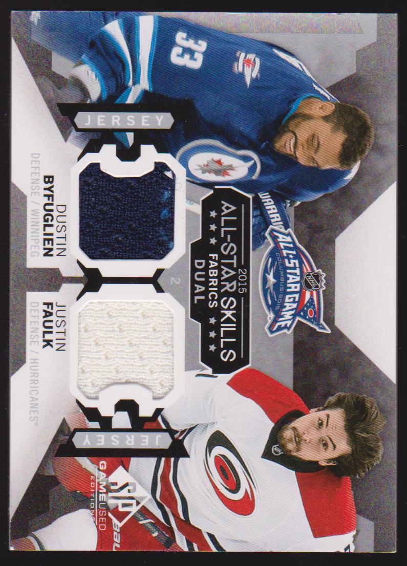 2015-16 SP Game Used All-Star Skills Dual Fabrics #AS219 Faulk (image for) 2015-16 SP Game Used All-Star Skills Dual Fabrics #AS219 Faulk