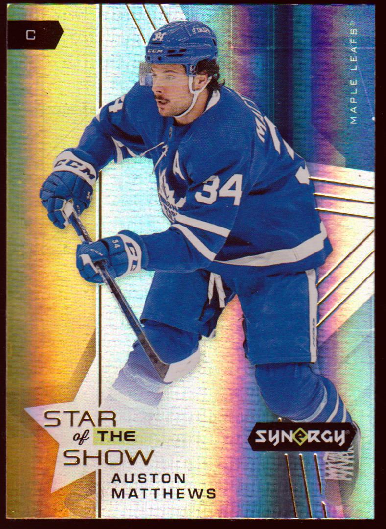 (image for) 2021-22 Synergy Star of the Show #SOS1 Auston Matthews