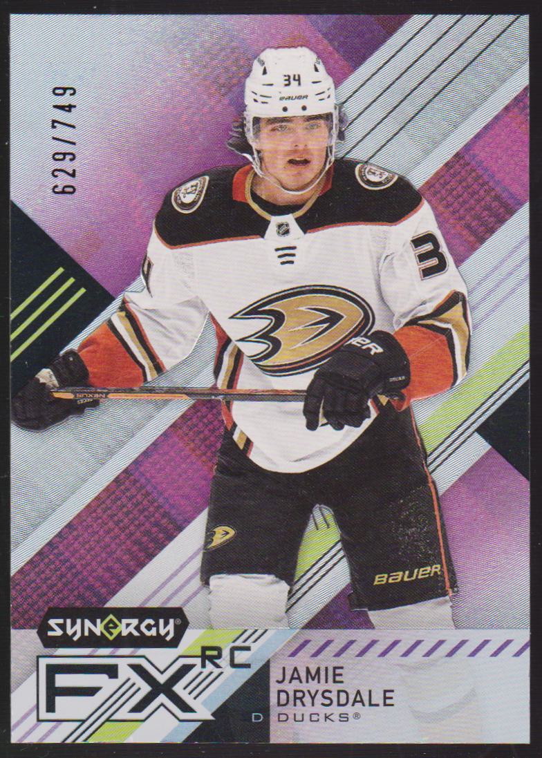 2021-22 Synergy FX Rookies #FXRJD Jamie Drysdale 629/749 (image for) 2021-22 Synergy FX Rookies #FXRJD Jamie Drysdale 629/749