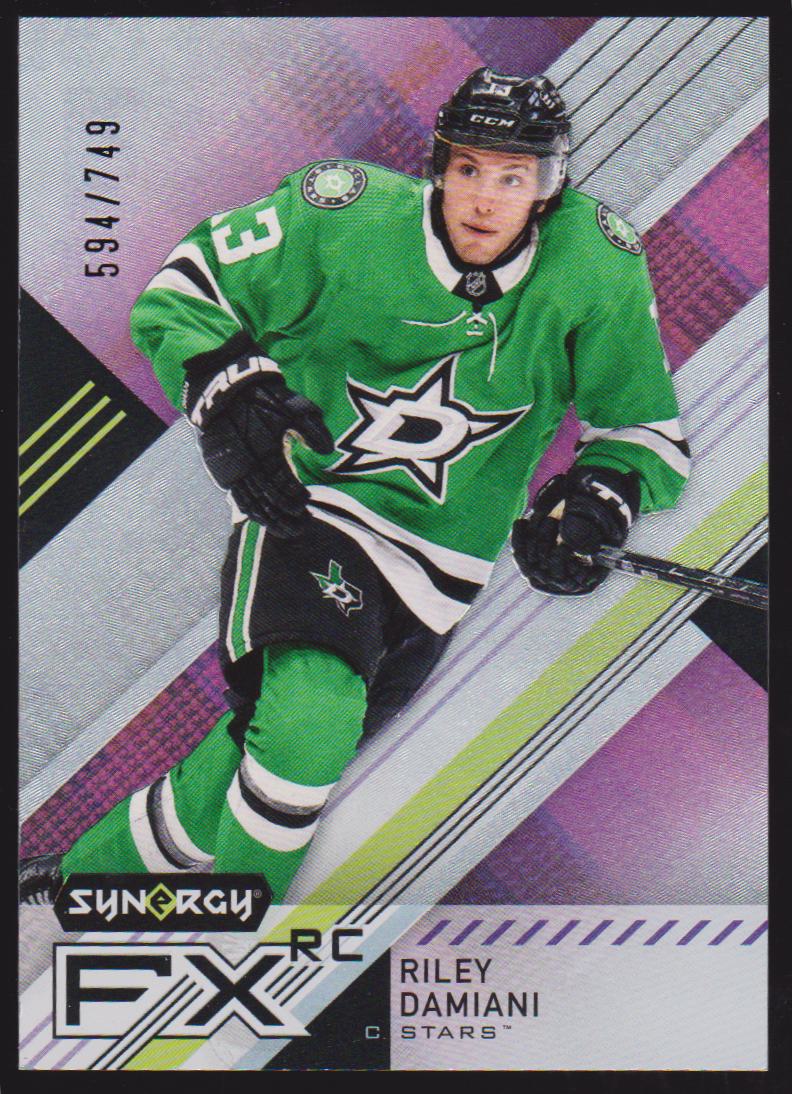 2021-22 Synergy FX Rookies #FXRRD Riley Damiani 594/749 (image for) 2021-22 Synergy FX Rookies #FXRRD Riley Damiani 594/749