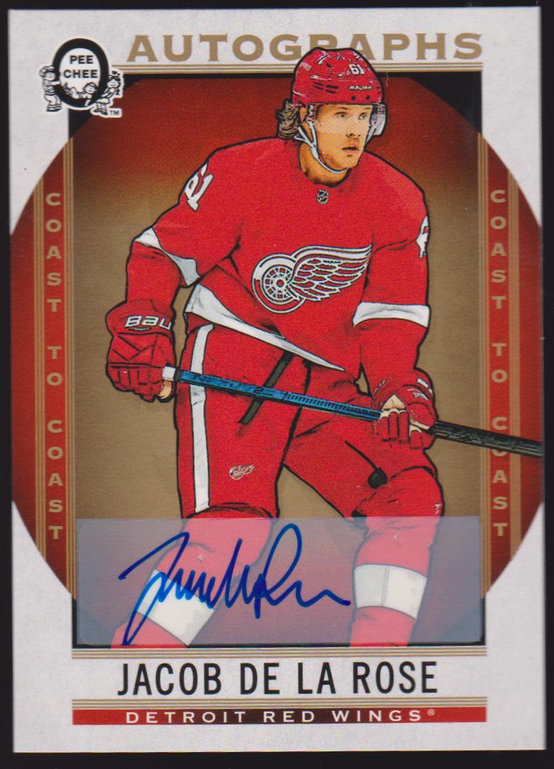 2018-19 OPC Coast to Coast Auto Extended #AJD Jacob de la Rose (image for) 2018-19 OPC Coast to Coast Auto Extended #AJD Jacob de la Rose