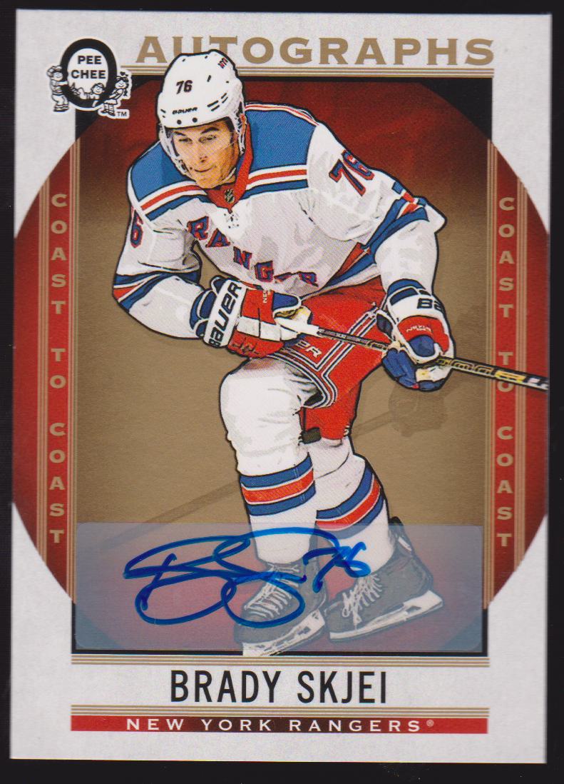 (image for) 2018-19 OPC Coast to Coast Auto Extended #ABS Brady Skjei