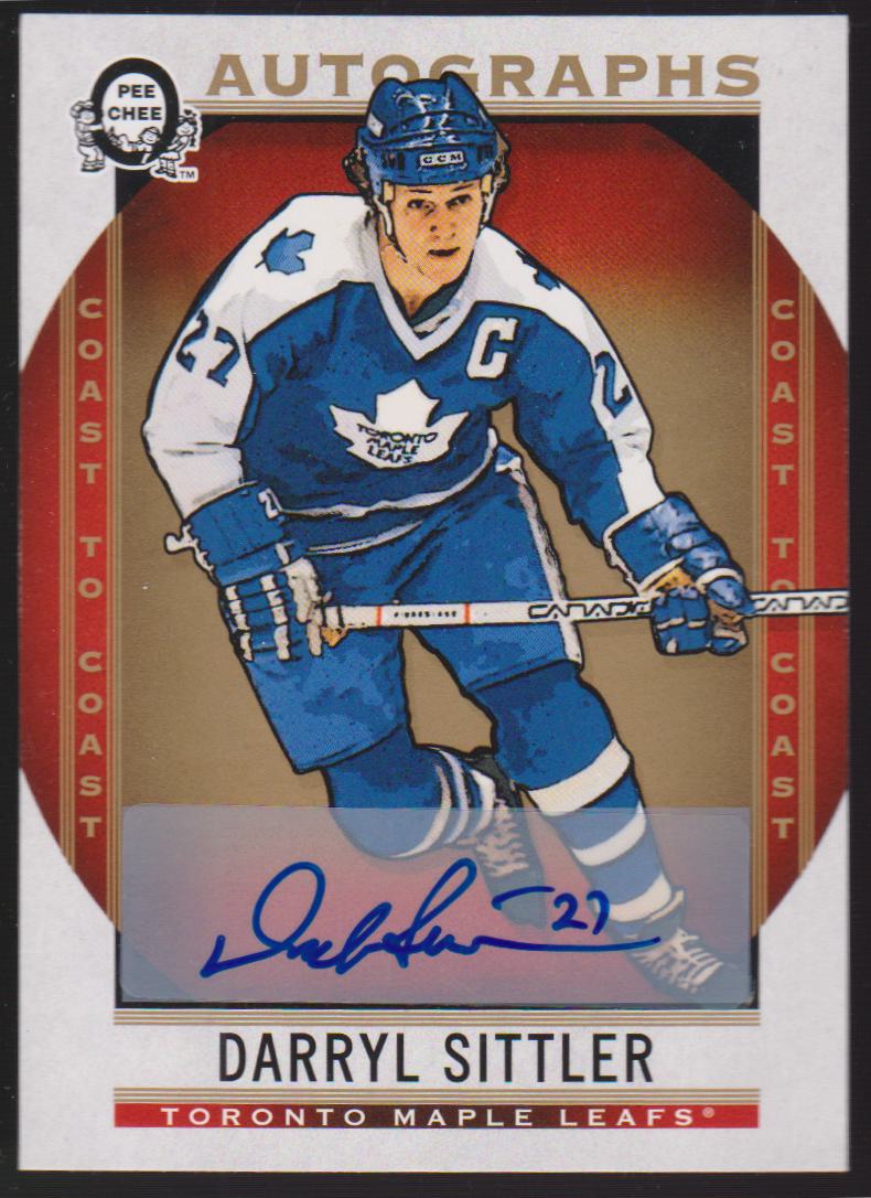 (image for) 2018-19 O-Pee-Chee Coast to Coast Auto #197 Darryl Sittler