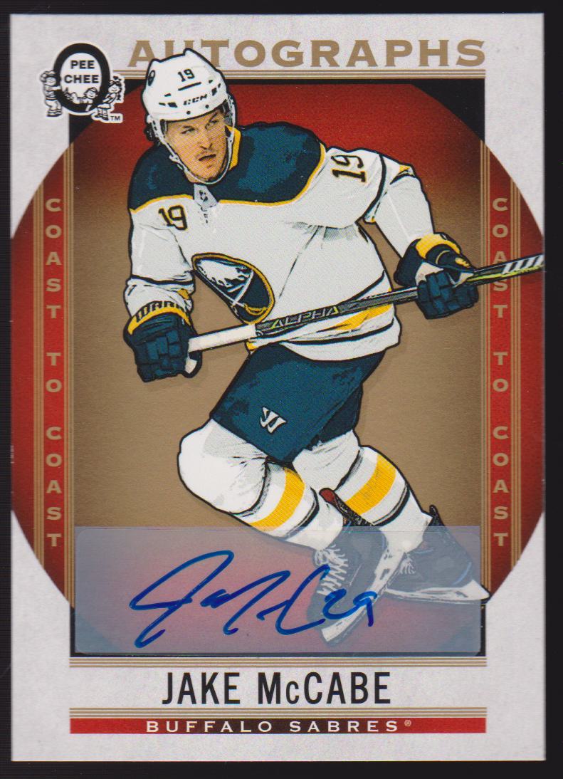 2018-19 OPC Coast to Coast Auto Extended #AJM Jake McCabe (image for) 2018-19 OPC Coast to Coast Auto Extended #AJM Jake McCabe