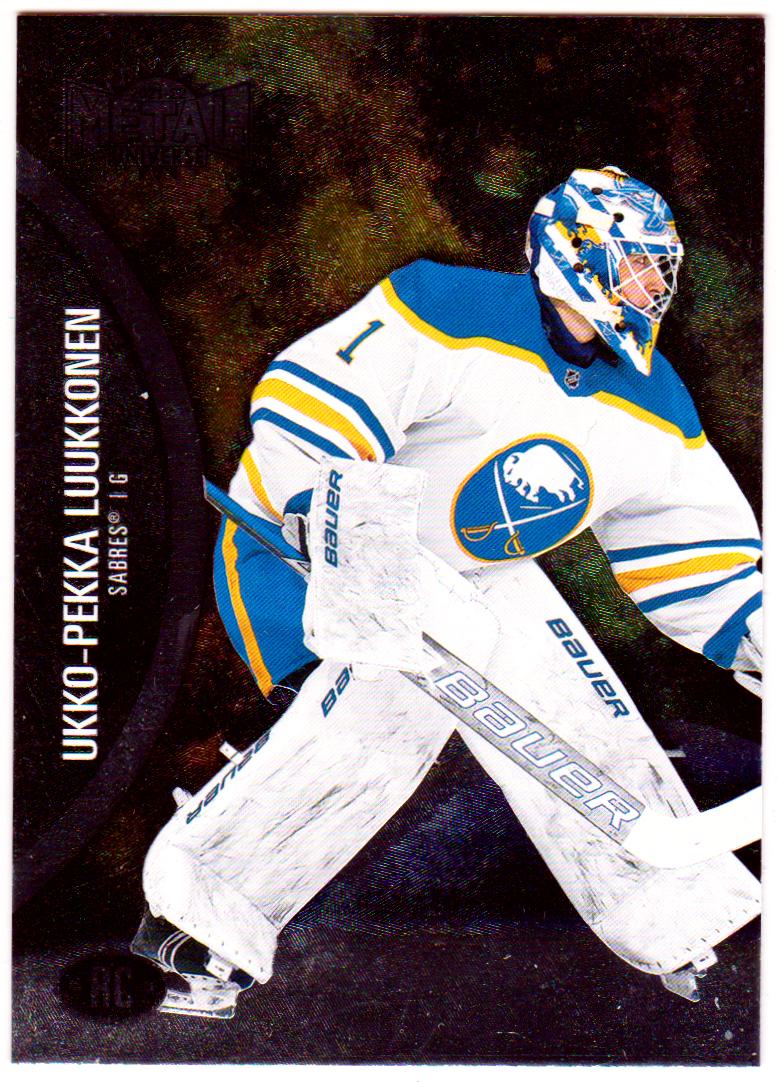 (image for) 2021-22 Metal Universe #158 Ukko-Pekka Luukkonen RC