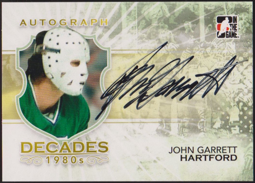 (image for) 2010-11 ITG Decades 1980s Autographs #AJG John Garrett