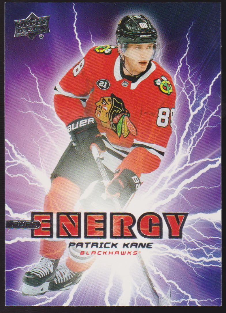 2019-20 Upper Deck Pure Energy #PE25 Patrick Kane (image for) 2019-20 Upper Deck Pure Energy #PE25 Patrick Kane