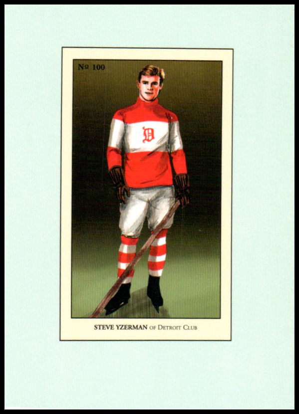 (image for) 2010-11 ITG 100 Years of Card Collecting #100B Steve Yzerman