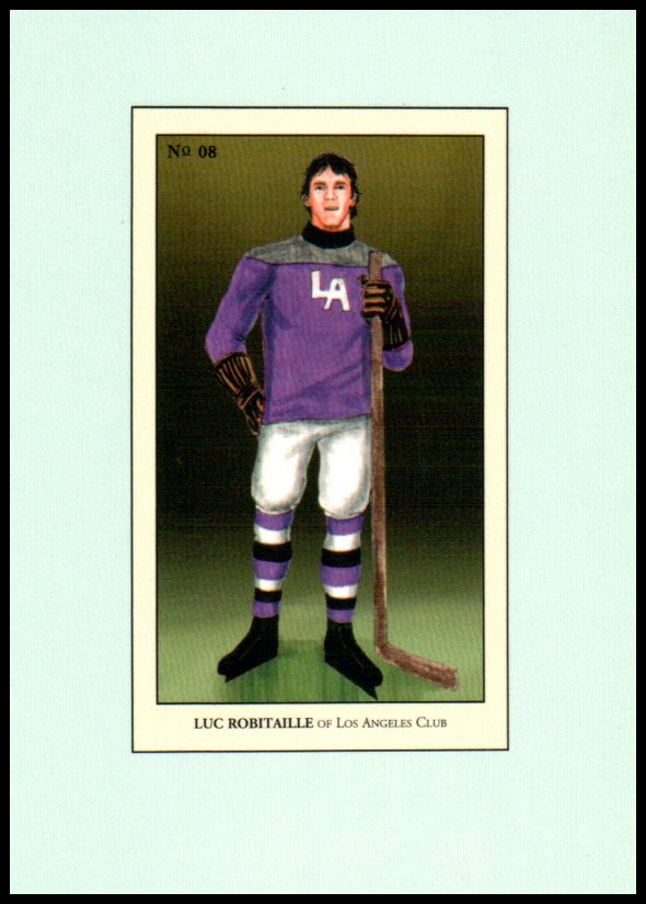(image for) 2010-11 ITG 100 Years of Card Collecting #8 Luc Robitaille