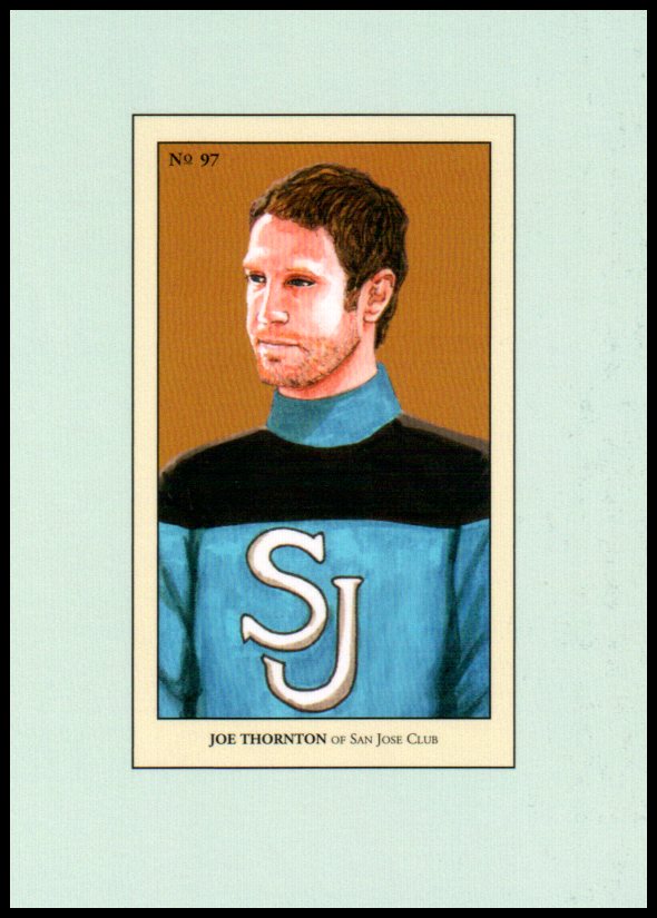 (image for) 2010-11 ITG 100 Years of Card Collecting #97 Joe Thornton