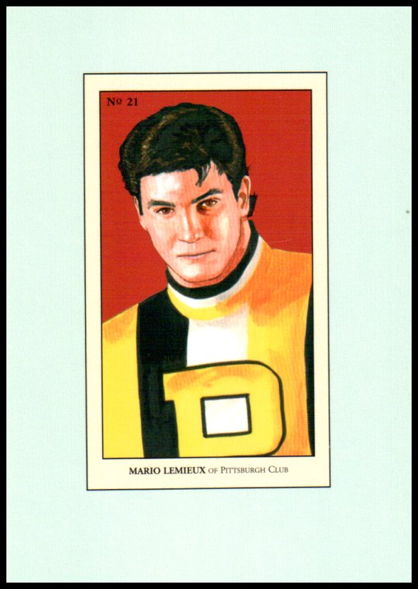 (image for) 2010-11 ITG 100 Years of Card Collecting #21 Mario Lemieux