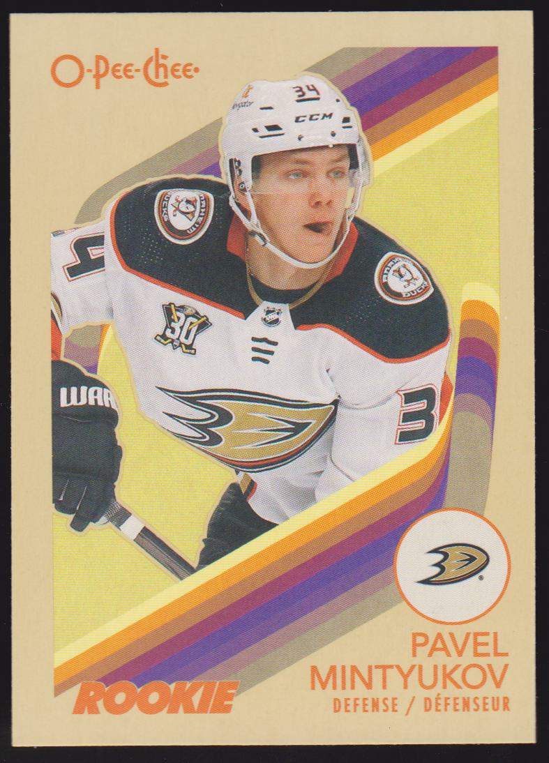 2023-24 O-Pee-Chee Retro #593 Pavel Mintyukov - RC Year (image for) 2023-24 O-Pee-Chee Retro #593 Pavel Mintyukov - RC Year