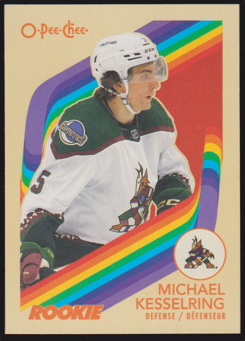 2023-24 O-Pee-Chee Retro #571 Michael Kesselring - RC Year (image for) 2023-24 O-Pee-Chee Retro #571 Michael Kesselring - RC Year