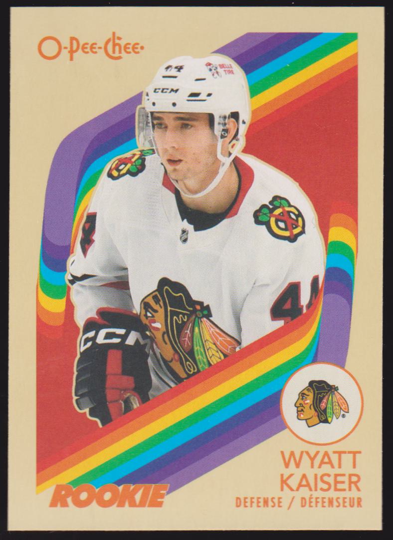 2023-24 O-Pee-Chee Retro #556 Wyatt Kaiser - RC Year (image for) 2023-24 O-Pee-Chee Retro #556 Wyatt Kaiser - RC Year