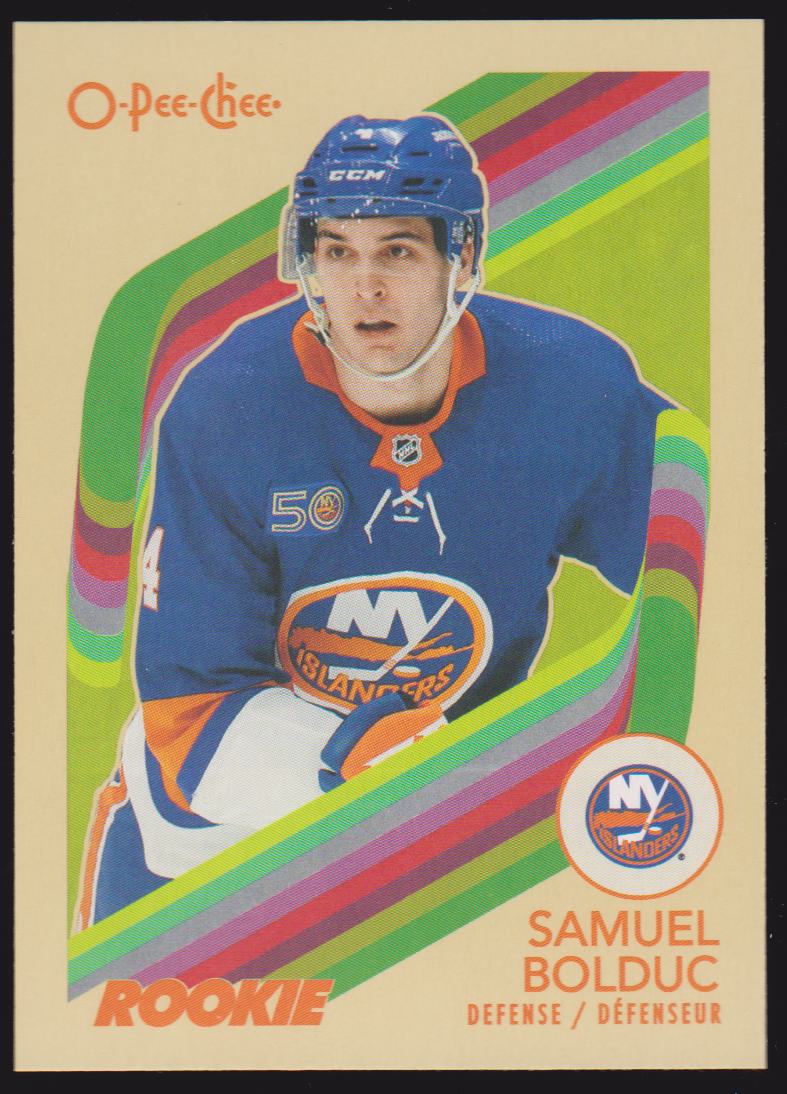 2023-24 O-Pee-Chee Retro #555 Samuel Bolduc - RC Year (image for) 2023-24 O-Pee-Chee Retro #555 Samuel Bolduc - RC Year