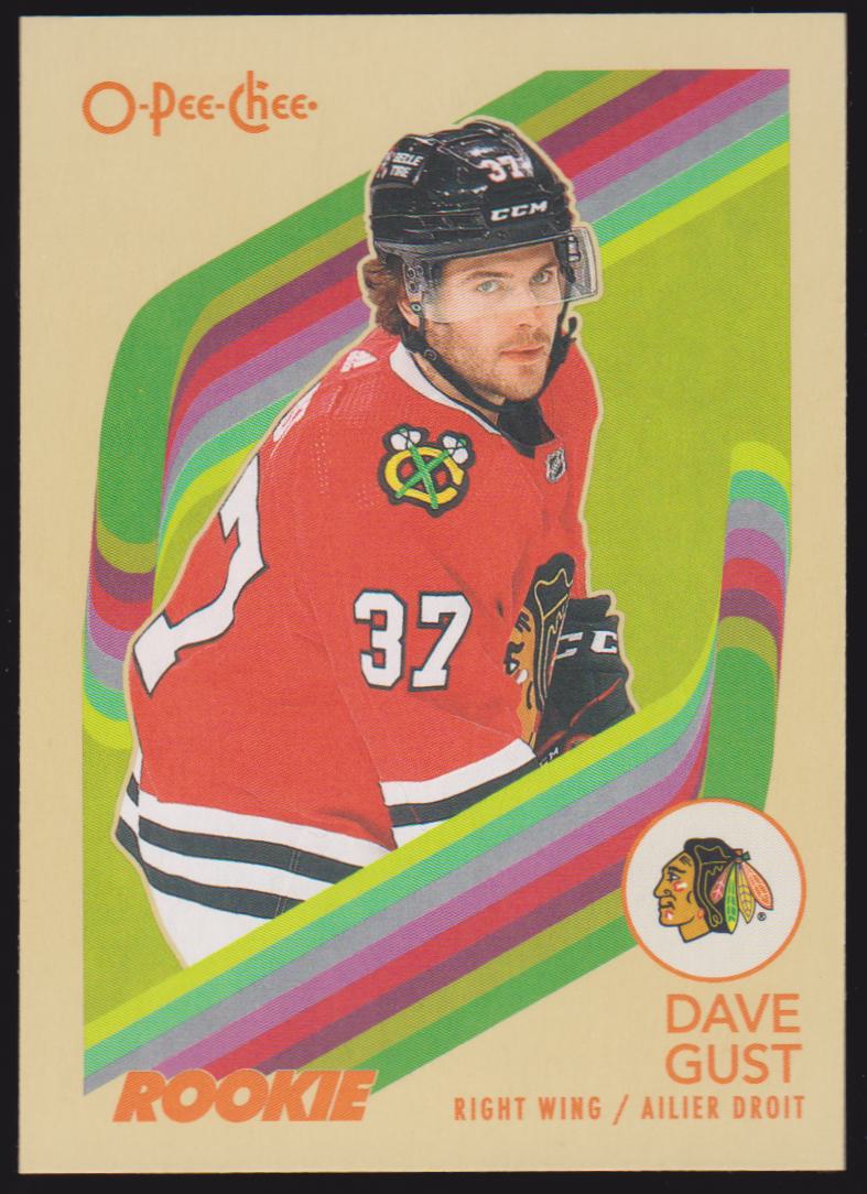 2023-24 O-Pee-Chee Retro #545 David Gust - RC Year (image for) 2023-24 O-Pee-Chee Retro #545 David Gust - RC Year