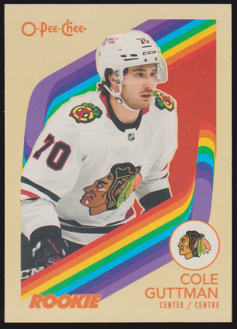 2023-24 O-Pee-Chee Retro #547 Cole Guttman - RC Year (image for) 2023-24 O-Pee-Chee Retro #547 Cole Guttman - RC Year