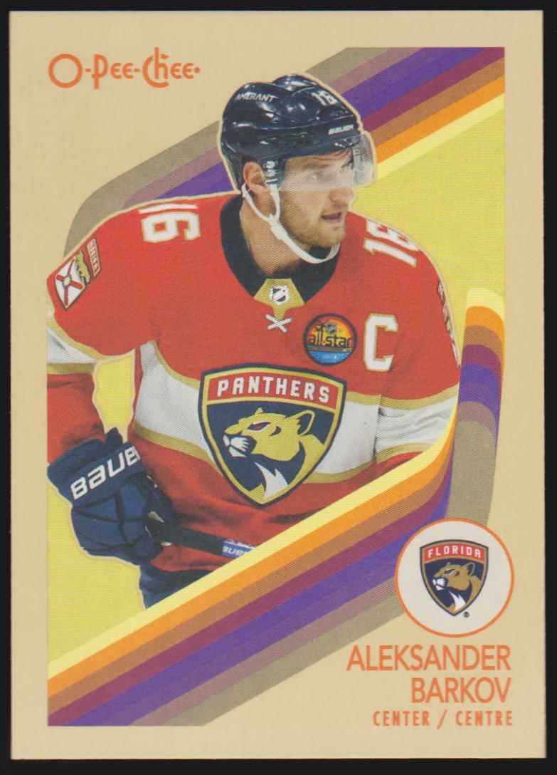 2023-24 O-Pee-Chee Retro #526 Aleksander Barkov (image for) 2023-24 O-Pee-Chee Retro #526 Aleksander Barkov