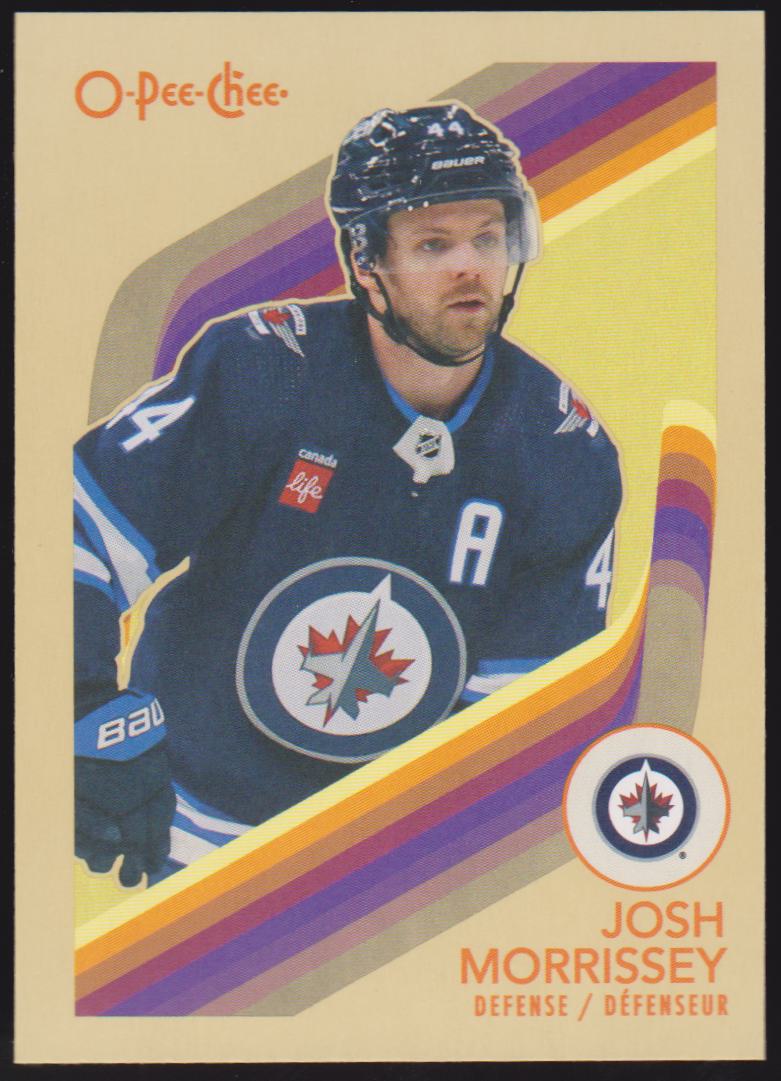 2023-24 O-Pee-Chee Retro #522 Josh Morrissey (image for) 2023-24 O-Pee-Chee Retro #522 Josh Morrissey