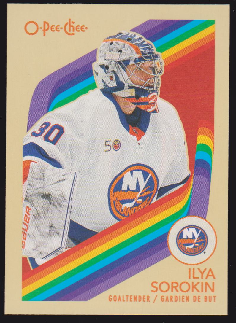 2023-24 O-Pee-Chee Retro #520 Ilya Sorokin (image for) 2023-24 O-Pee-Chee Retro #520 Ilya Sorokin