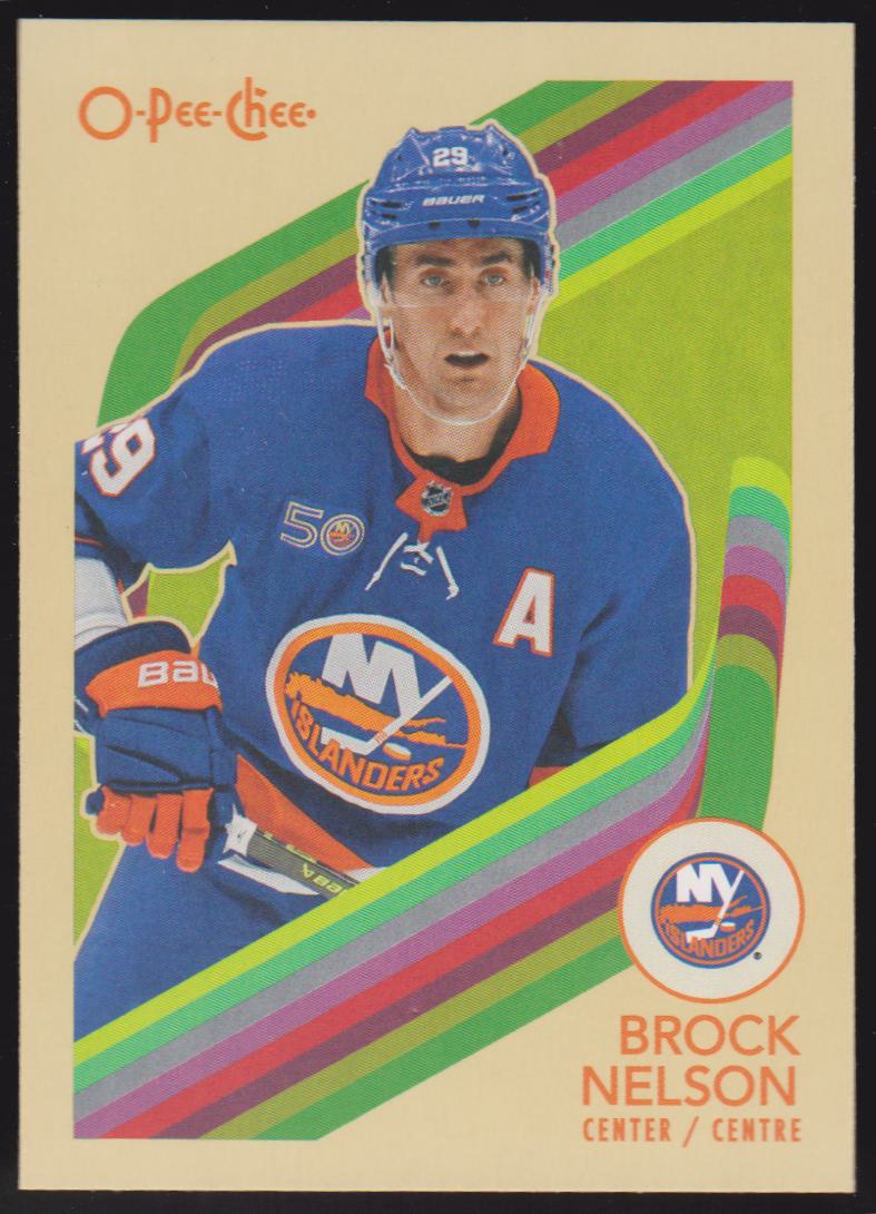 2023-24 O-Pee-Chee Retro #518 Brock Nelson (image for) 2023-24 O-Pee-Chee Retro #518 Brock Nelson