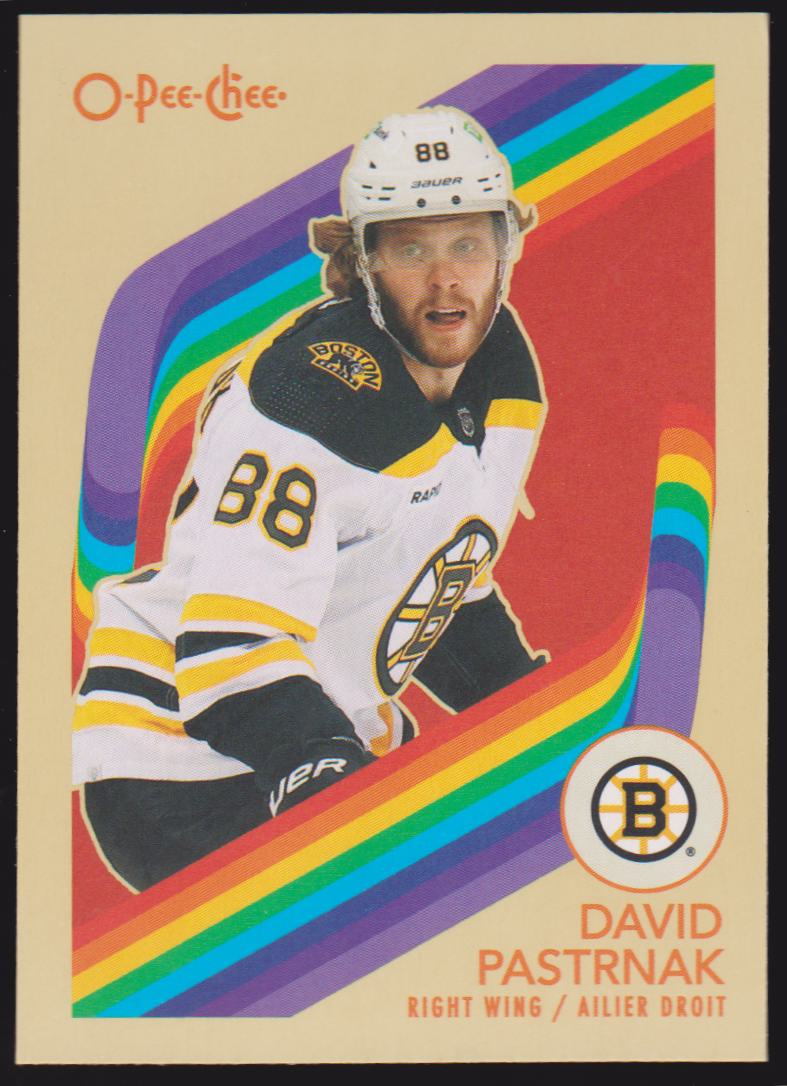 (image for) 2023-24 O-Pee-Chee Retro #505 David Pastrnak