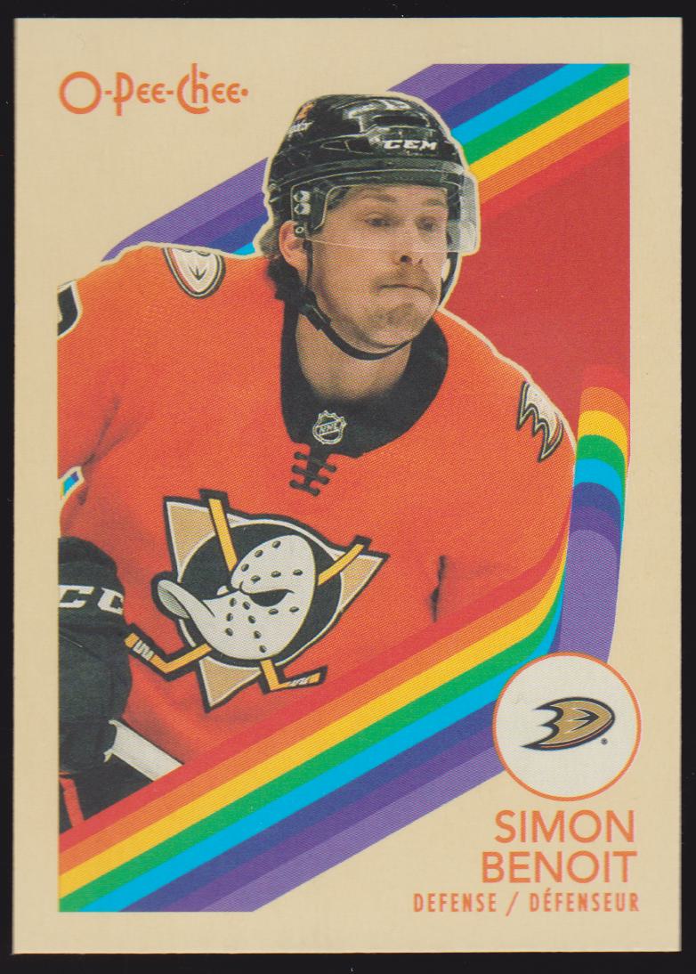 (image for) 2023-24 O-Pee-Chee Retro #476 Simon Benoit