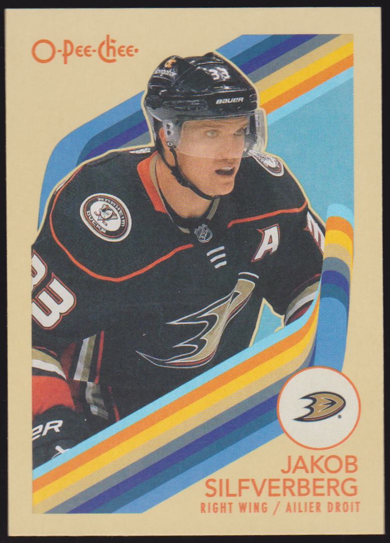 2023-24 O-Pee-Chee Retro #397 Jakob Silfverberg (image for) 2023-24 O-Pee-Chee Retro #397 Jakob Silfverberg