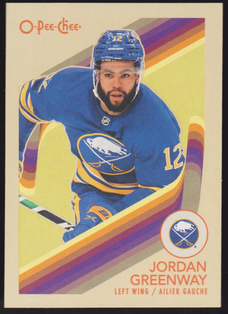 2023-24 O-Pee-Chee Retro #393 Jordan Greenway (image for) 2023-24 O-Pee-Chee Retro #393 Jordan Greenway