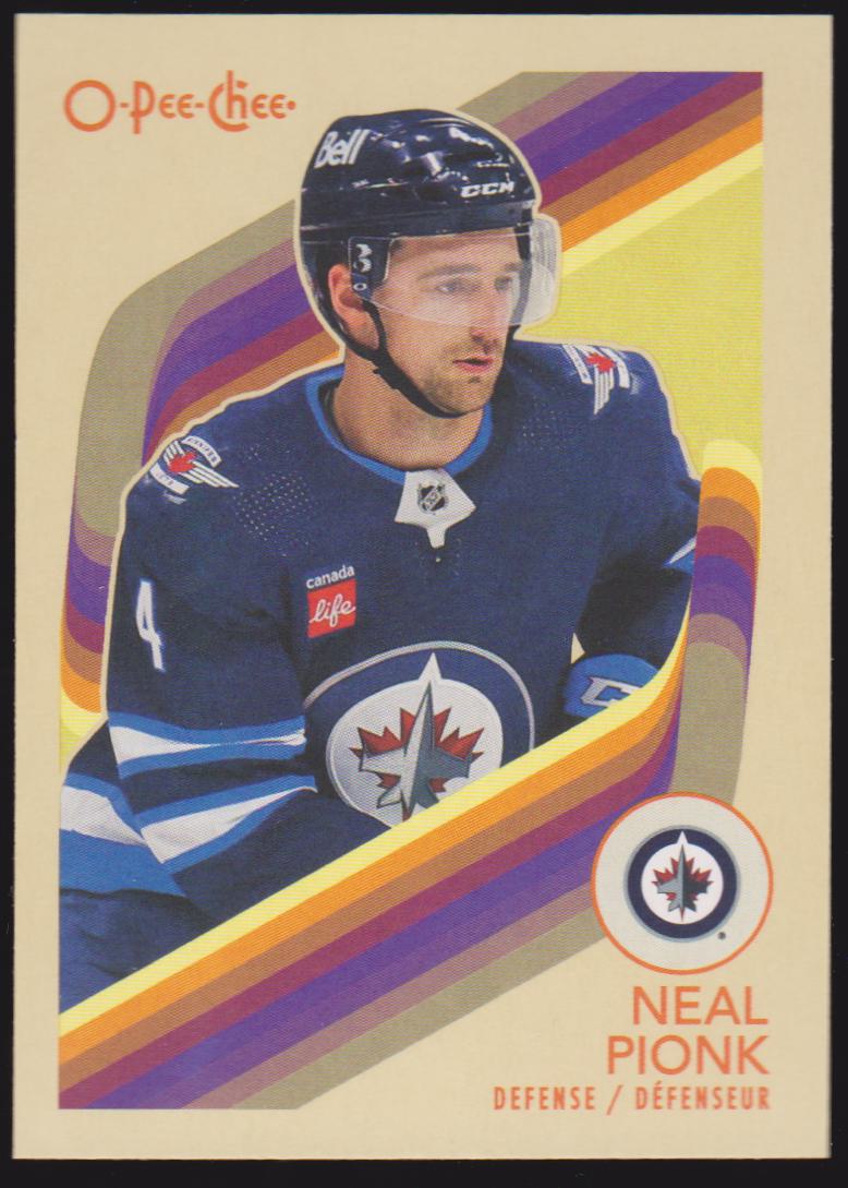 2023-24 O-Pee-Chee Retro #383 Neal Pionk (image for) 2023-24 O-Pee-Chee Retro #383 Neal Pionk