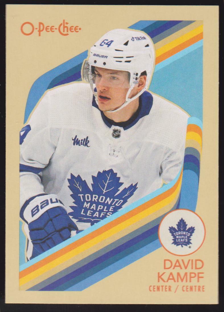 2023-24 O-Pee-Chee Retro #382 David Kampf (image for) 2023-24 O-Pee-Chee Retro #382 David Kampf