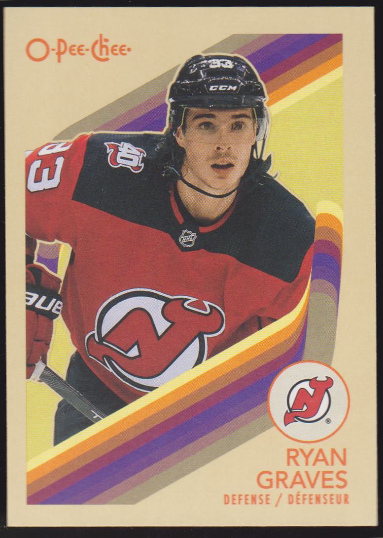 2023-24 O-Pee-Chee Retro #368 Ryan Graves (image for) 2023-24 O-Pee-Chee Retro #368 Ryan Graves