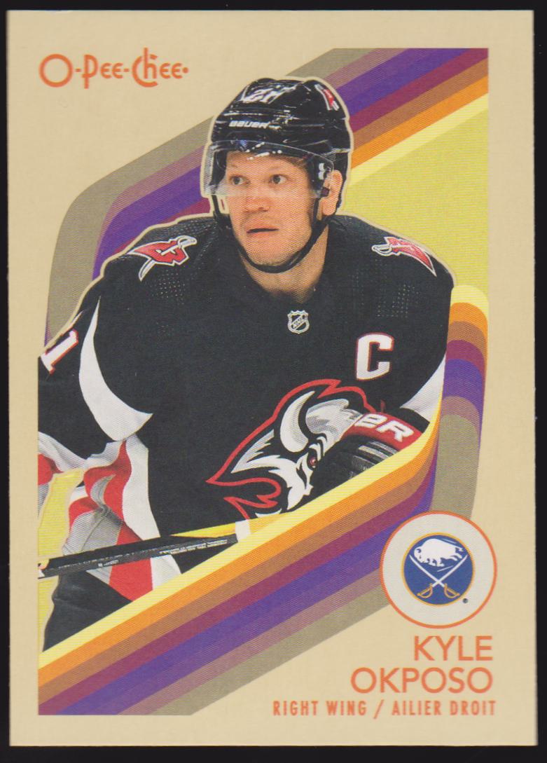 2023-24 O-Pee-Chee Retro #363 Kyle Okposo (image for) 2023-24 O-Pee-Chee Retro #363 Kyle Okposo