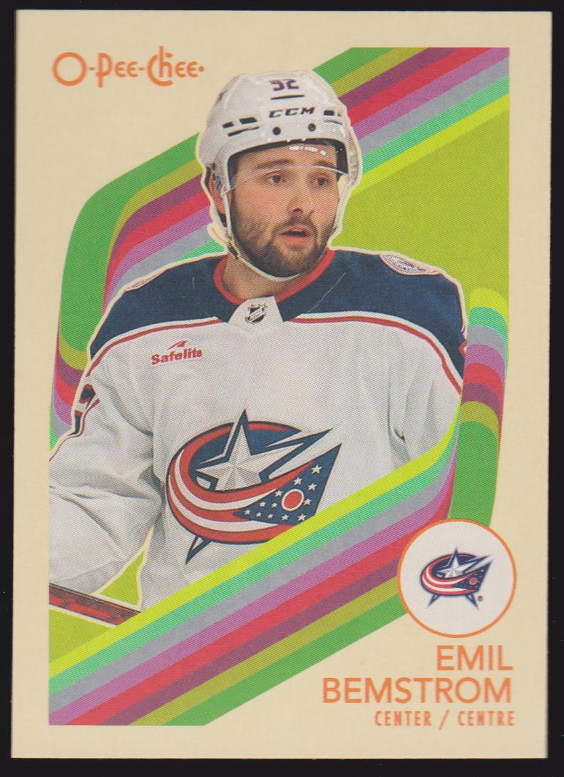 2023-24 O-Pee-Chee Retro #359 Emil Bemstrom (image for) 2023-24 O-Pee-Chee Retro #359 Emil Bemstrom