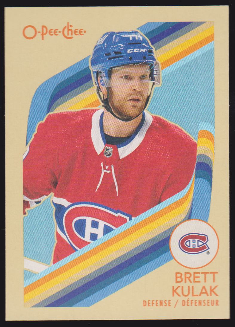 2023-24 O-Pee-Chee Retro #352 Brett Kulak (image for) 2023-24 O-Pee-Chee Retro #352 Brett Kulak